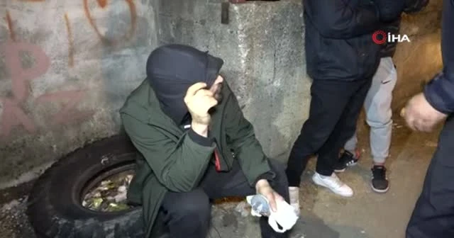 Polisten kaçtıktan sonra yakalanan sürücü, ”yanımdakiler çocuk ondan kaçtım” dedi