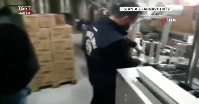 Sahte temizlik ürünü üretiyorlardı