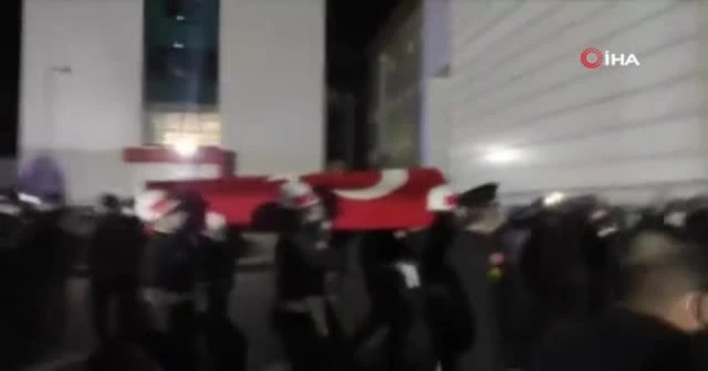 Şehit Hüseyin Sarı’nın naaşı memleketine getirildi