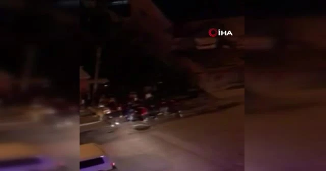 Şehrin göbeğinde düğün yapanlara polis baskını