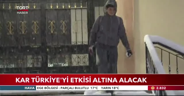 Sıcaklık düşecek, İstanbul kara gömülecek