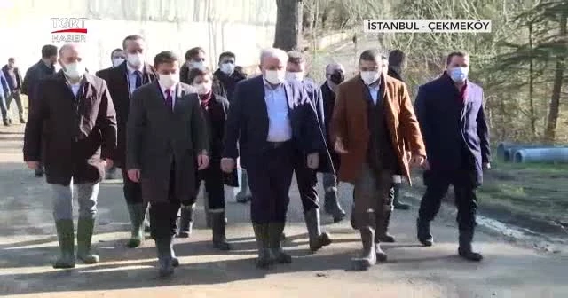 TBMM Başkanı Şentop, 'Uyanış: Büyük Selçuklu' setini ziyaret etti