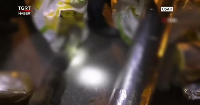 Tırın dorsesinden 6,5 kilo esrar çıktı