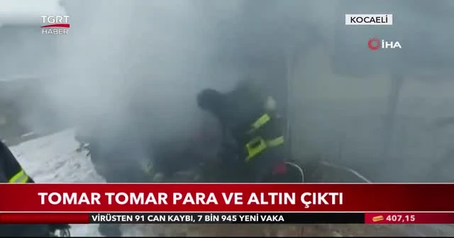 Tomar tomar para ve altın çıktı