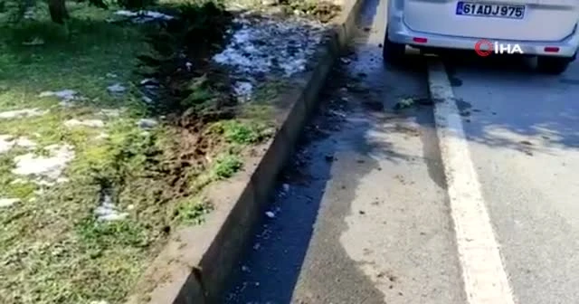 Trabzon’da gizli buzlanma kazalara neden oldu