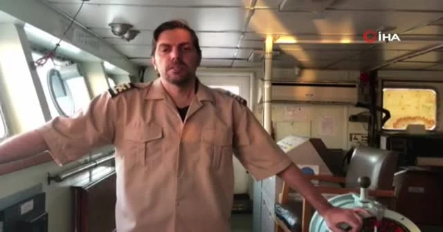 Türk kaptanın imdat çağrısı