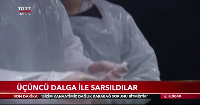 Üçüncü dalga ile sarsıldılar
