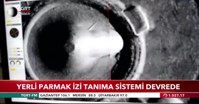 Yerli parmak izi tanıma sistemi devrede