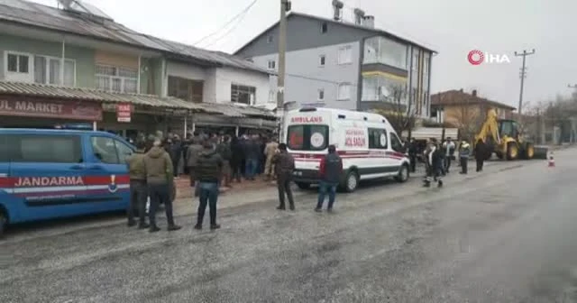Yoldan çıkan tır iş yerine girdi: 4 yaralı