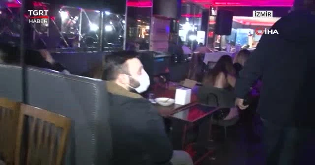 ''KADES'' ihbarı ile gece kulübüne baskın