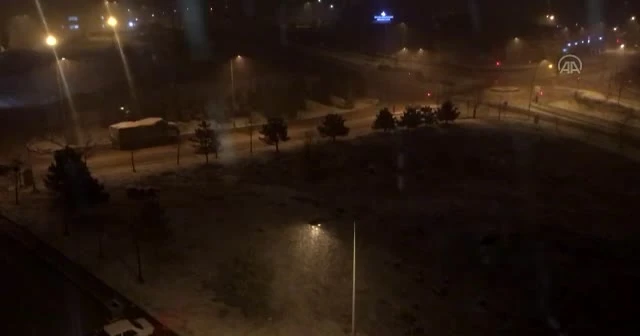 Başkent’te kar yağışı etkili oldu