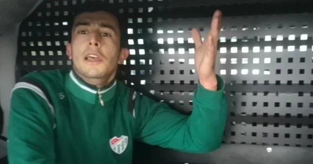 Bıçaklı saldırı öncesi darp kamerada