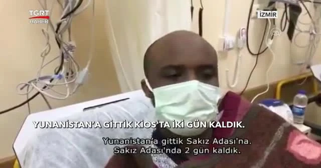 Bileğine kelepçe takılıp denize atılmıştı