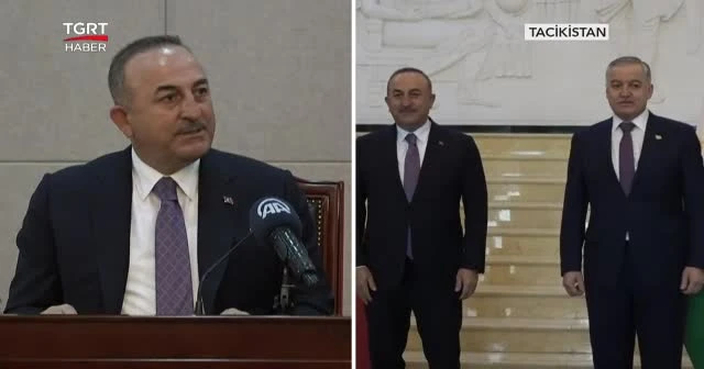 Çavuşoğlu Tacikistanlı mevkidaşıyla görüştü