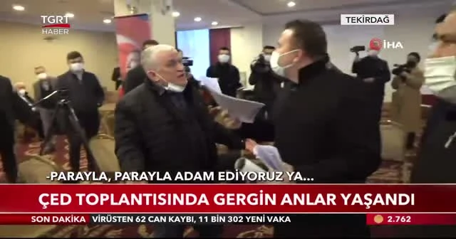 ÇED toplantısında gergin anlar yaşandı