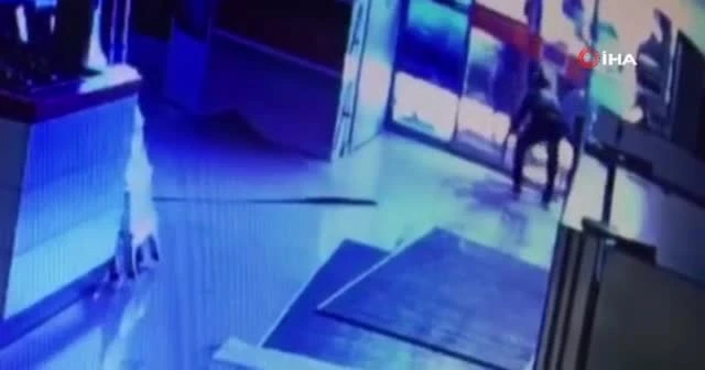 Çelik kasayı sürükleyerek çaldılar