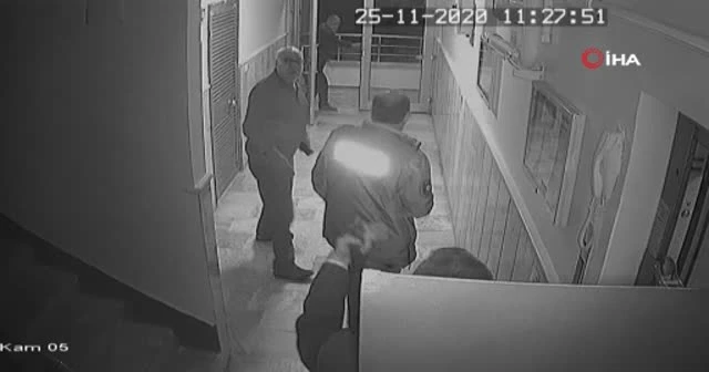Damat ve öldürdüğü kayınbabasının son görüntüleri ortaya çıktı