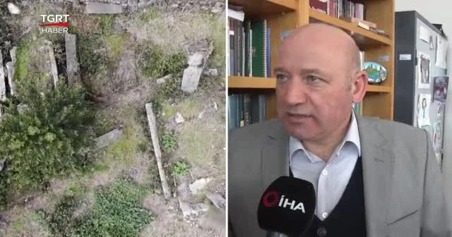 Defineciler Paşa Mezarlığı'nı talan etti