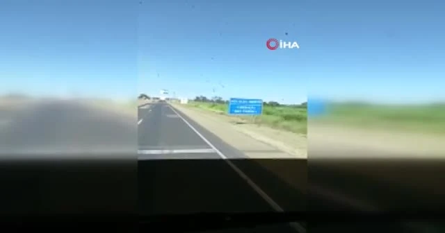Deodorant yüklü kamyon patladı