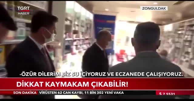 Dikkat kaymakam çıkabilir!