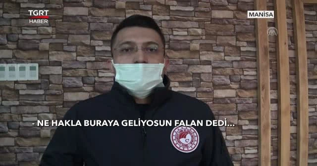 Hayvanları aşılamaya gitti, darbedildi