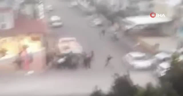İki grubun sokak kavgası