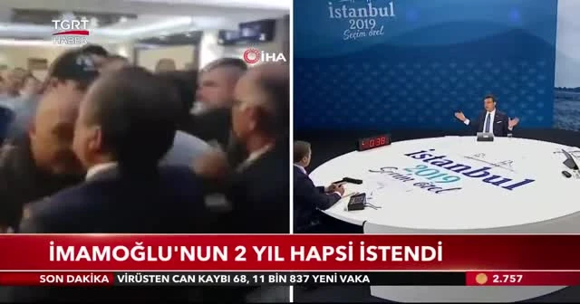 İmamoğlu'nun 2 yıl hapsi istendi