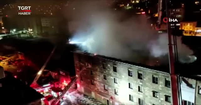 İzmir'de yürekleri ağızlara getiren yangın