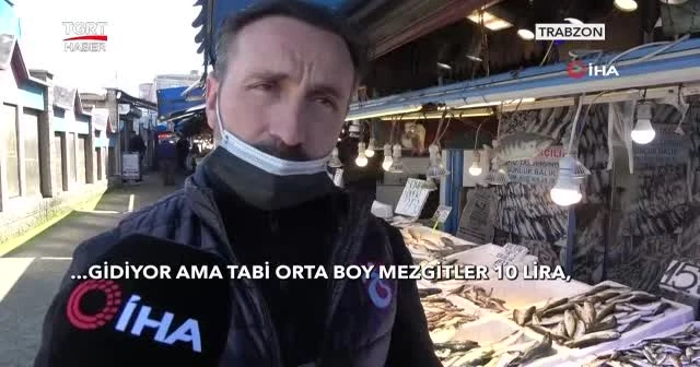 Karadeniz'de son hamsiler tezgahta