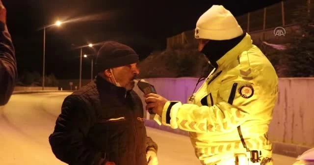 Kaza yaptığını sonradan fark etti