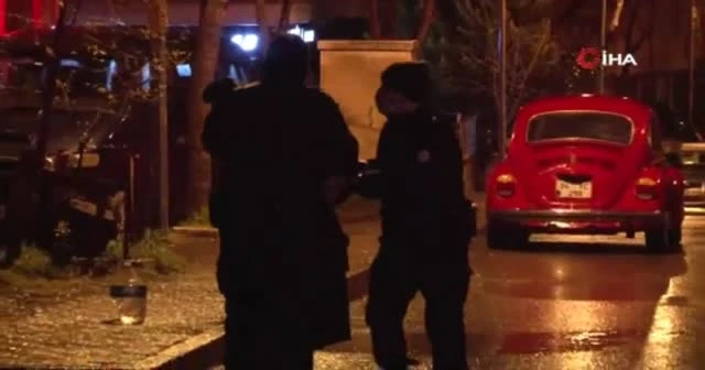 Otomobilin anahtarını alan genç kaza yaptı