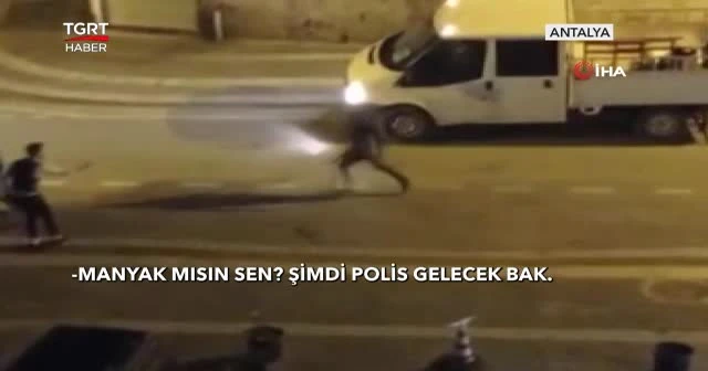 Sokak ortasında pompalıyla ateş açtılar
