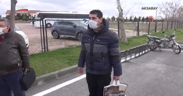 Testi pozitif çıkınca otobüs ayağa kalktı