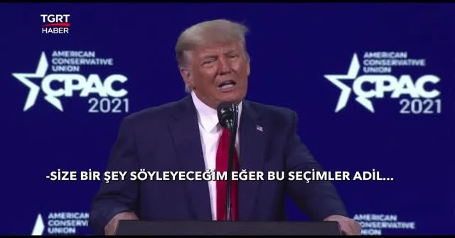 Trump sessizliğini bozdu