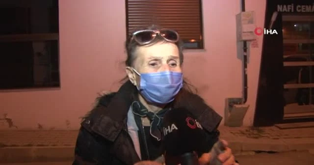 Yıkım esnasında çöken ağır hasarlı bina, başka binaya hasar verdi