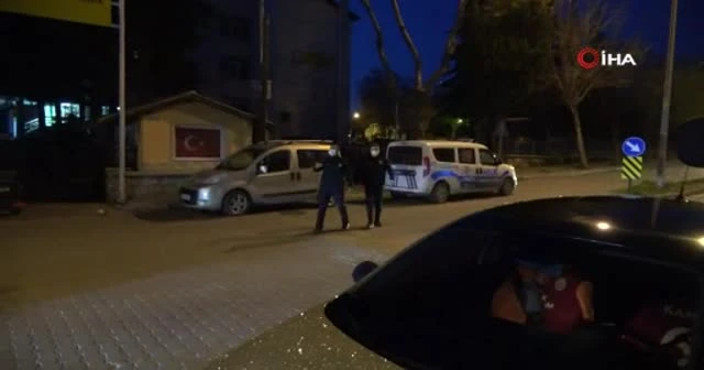 ‘Kavga var’ diye çağrılan polislere pasta sürprizi