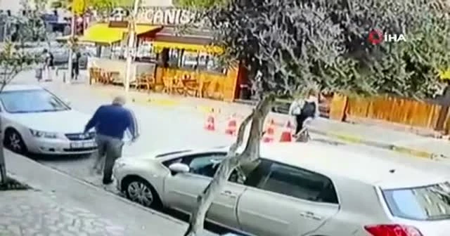 Aklına esti diye taksi kaçırdı
