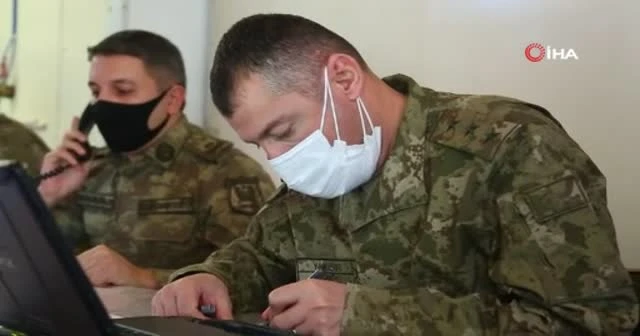 Azerbaycan ve Türkiye muhabere birliklerinden ortak tatbikatı başladı