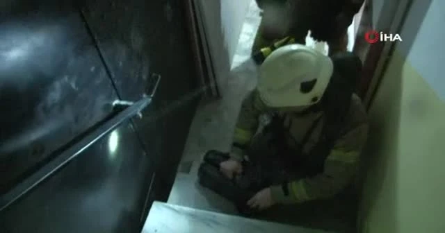 Bağcılar'da korkutan gecekondu yangını