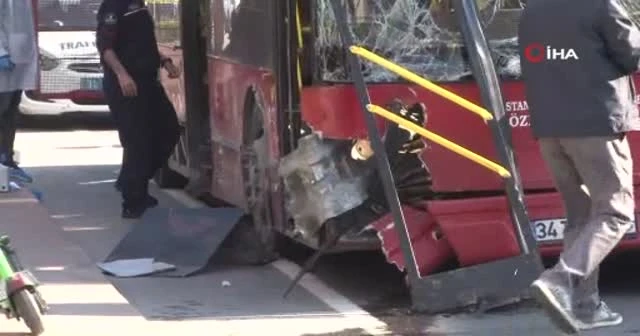 Çift katlı hak otobüsü kaza yaptı: 1 ölü