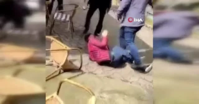 Eşine mesaj atan şahsı böyle bıçakladı