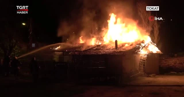 Evi yandı! Nikahta gelinliğini giyemedi