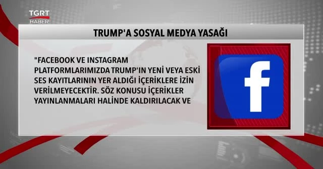Facebook'tan Trump'a bir sansür daha