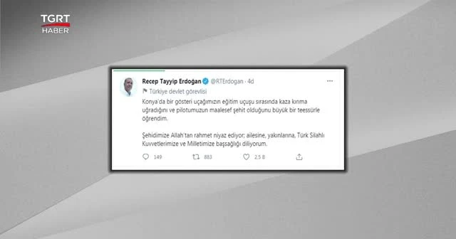 İrtifa kaybetti düştü 1 pilot şehit oldu
