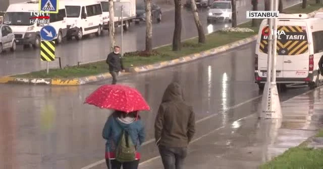 İşe gidenlere sulu kar sürprizi
