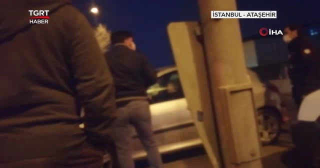 İşini yapan gazeteciyi tehdit etti