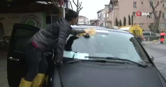 İstanbul’da çamur yağışı etkili oldu