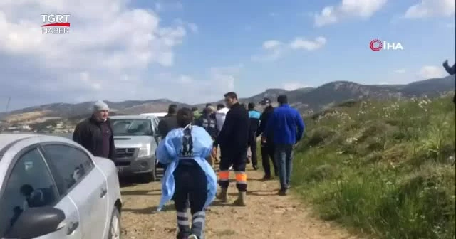 İzmir'de askeri eğitim uçağı düştü