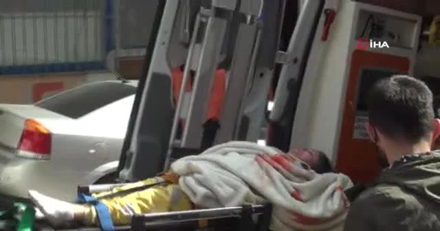 Kağıthane'de korku dolu anlar