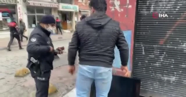Kucağında çalıntı televizyonla yakalandı
